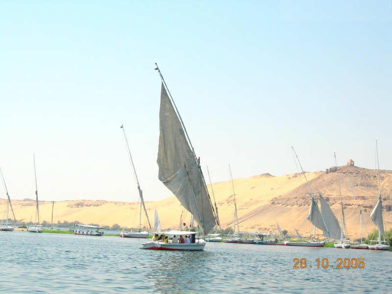 Felluca ride on Nile River