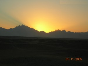 Sunrise in Egypt